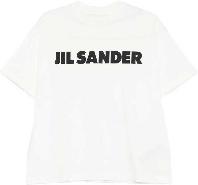 Tricouri Jil Sander Heavy cotton-jersey T-shirt PORCELAIN Femei (BM 19594808) 1