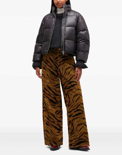 Geci de iarna Ganni Shiny Nylon Short Puffer Jacket BLACK Femei (BM 19594823) 2