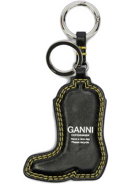 Brelocuri Ganni Western Boot Keyring BLAZING YELLOW Femei (BM 19594832) 2