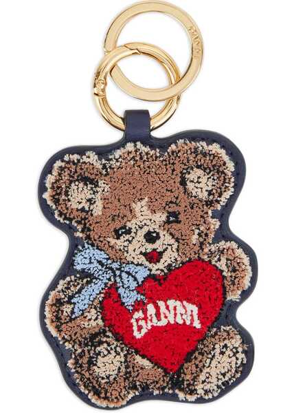 Brelocuri Ganni Teddy bear Keyring BLACK/IRIS Femei (BM 19594850) 1