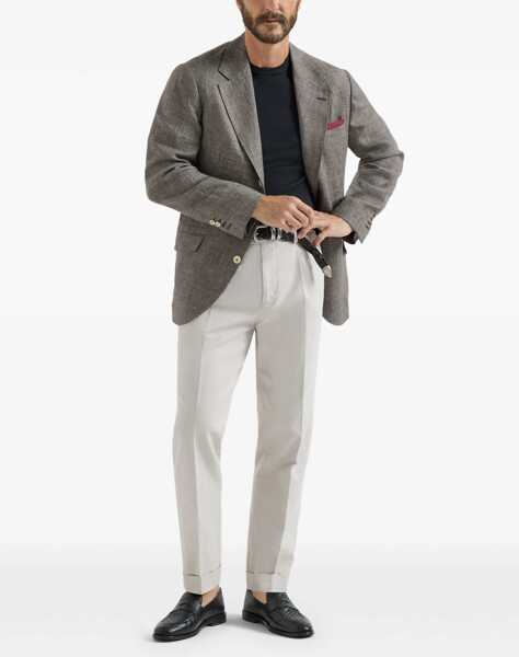 Pantaloni casual Brunello Cucinelli Cotton Trousers JUTA Barbati (BM 19594928) 2