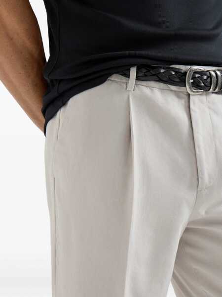 Pantaloni casual Brunello Cucinelli Cotton Trousers JUTA Barbati (BM 19594928) 5