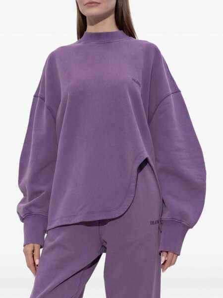 Pulovere THE ATTICO Oversized Sweater with side slit PURPLE Femei (BM 19594961) 3