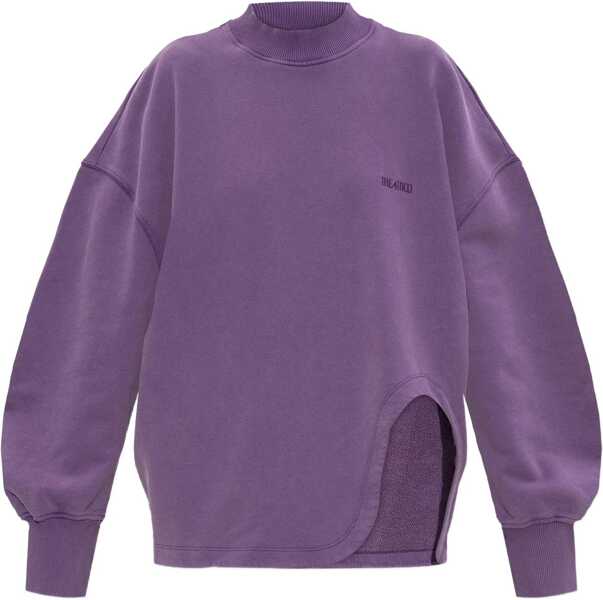 Pulovere THE ATTICO Oversized Sweater with side slit PURPLE Femei (BM 19594961) 1