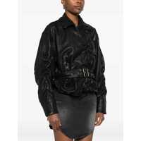 Jachete Dama - Jachete Diesel Cuir-bouilli belted Jacket 9XX Femei (BM 19594973) - B-mall.ro