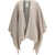 Fendi Wool and silk Poncho GRIGIO