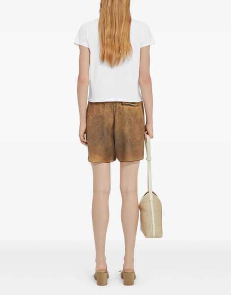 Tricouri MM6 Maison Margiela Cotton T-shirt OFF WHITE Femei (BM 19595024) 4