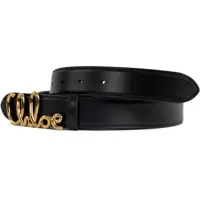 Curele Chloe Dama - Curele Chloe Iconic Belt BLACK Femei (BM 19595033) - B-mall.ro