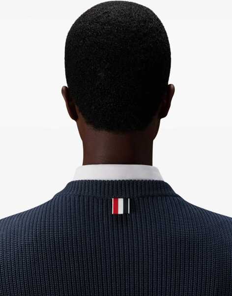 Pulovere Thom Browne 4-Bar Sweater NAVY Barbati (BM 19595057) 5