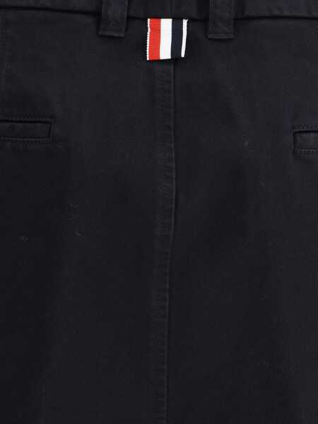 Pantaloni scurti Thom Browne Typewriter Cloth Utility Chino Shorts NAVY Barbati (BM 19595075) 4