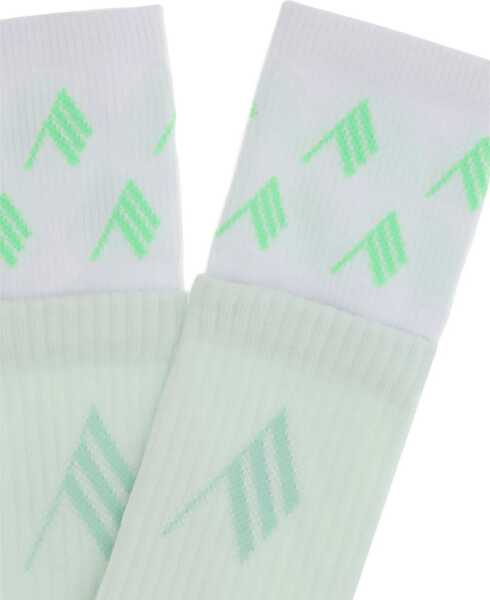 Sosete THE ATTICO Logo cotton Socks MINT Femei (BM 19595078) 2
