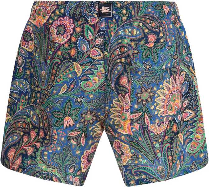Sorturi de baie ETRO Roma swim Shorts with a placed floral print X0885 Barbati (BM 19595087) 2
