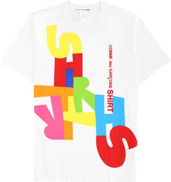 Tricouri Comme des Garons T-Shirt With Print WHITE Barbati (BM 19595198) 1