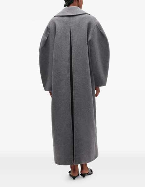 Trenciuri Ganni Wool Trench GREY Femei (BM 19595273) 3