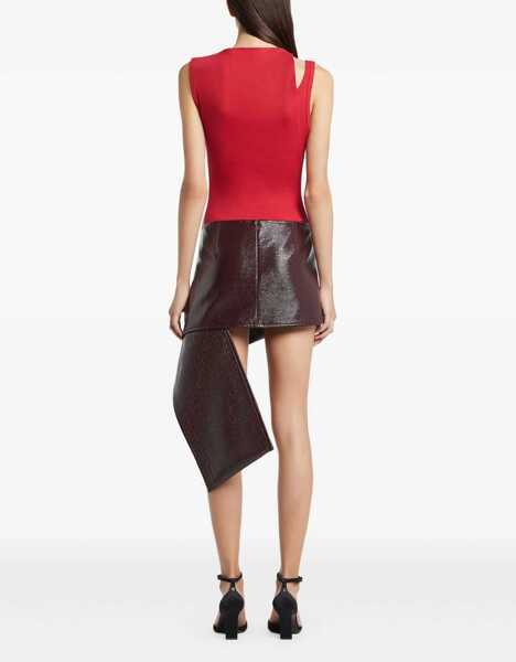 Bluze COURRGES Oblique 90S Top RED Femei (BM 19595282) 3