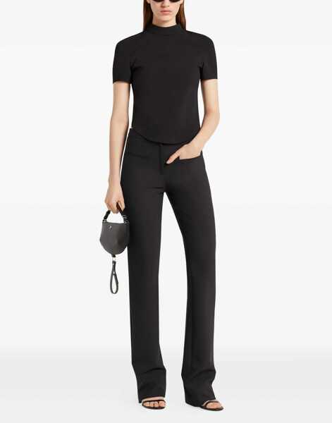 Bluze COURRGES Top Circle Heritage BLACK Femei (BM 19595378) 2