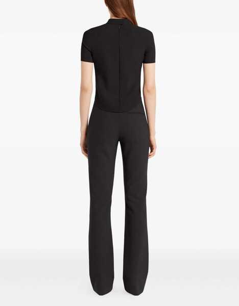 Bluze COURRGES Top Circle Heritage BLACK Femei (BM 19595378) 4