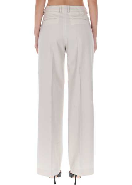 Pantaloni casual PT TORINO Pants Lola POWDER Femei (BM 19595420) 4