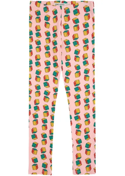 Pantaloni casual Bobo Choses Leggings Logo Dices PINK Fete (BM 19595423) 1