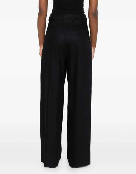 Pantaloni casual PT TORINO Pants Frankie BLACK Femei (BM 19595426) 4