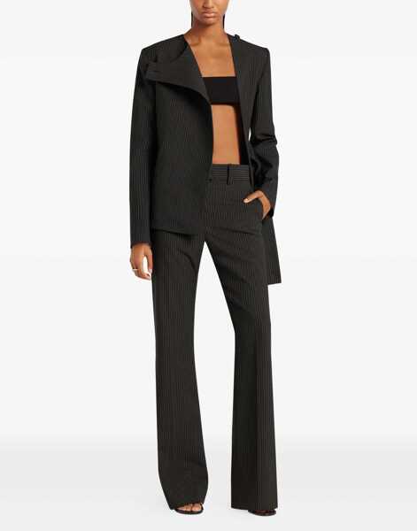 Sacouri office COURRGES Buckle Pinstripes Jacket BLACK Femei (BM 19595432) 2