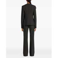 Sacouri Dama - Sacouri office COURRGES Buckle Pinstripes Jacket BLACK Femei (BM 19595432) - B-mall.ro