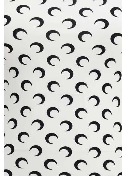 Topuri MARINE SERRE Recycled Moon Top OPTICAL WHITE Femei (BM 19595471) 3