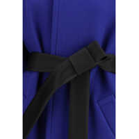 Paltoane Dama - Paltoane Saint Laurent Wool boxy belted Coat NAVY Femei (BM 19595477) - B-mall.ro