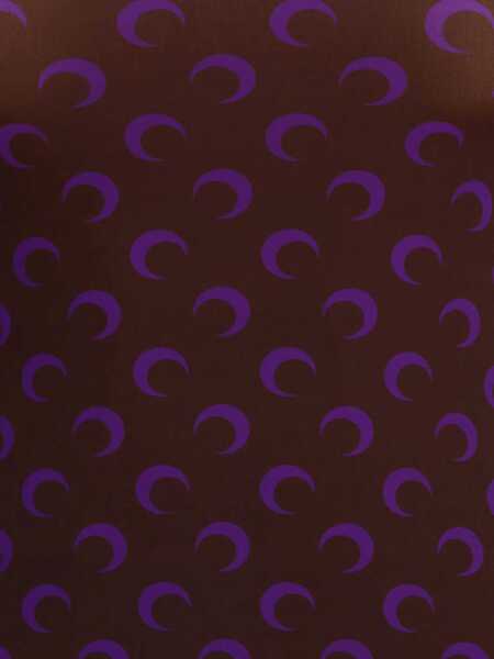 Topuri MARINE SERRE Moon long sleeve Top AUBERGINE Femei (BM 19595489) 3