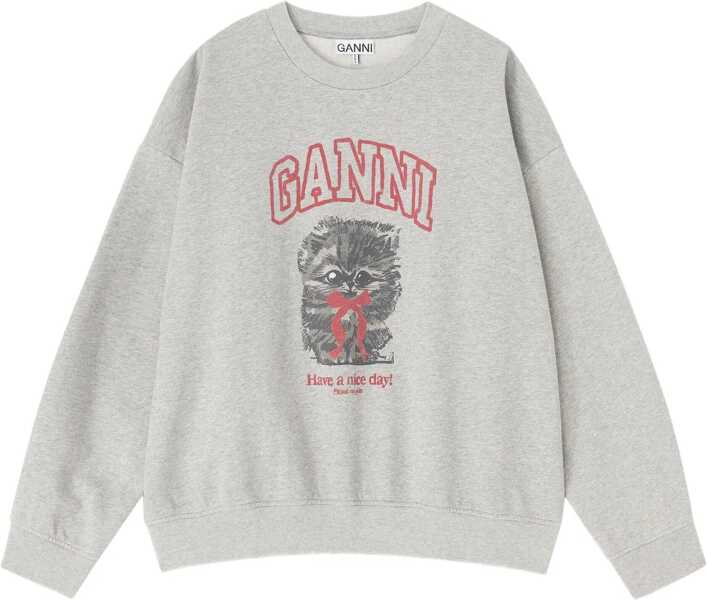 Camasi casual Ganni Kitty Sweatshirt PALOMA Femei (BM 19595498) 1