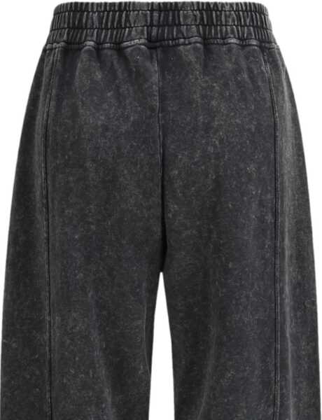 Pantaloni casual Ganni Embroidered Pants BLACK WASHED Femei (BM 19595528) 4