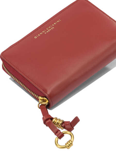 Portofele GIANNI CHIARINI Wallets & Card holders Red Femei (BM 19596531) 4