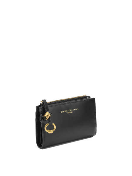Portofele GIANNI CHIARINI Wallets & Card holders Black Femei (BM 19596540) 2