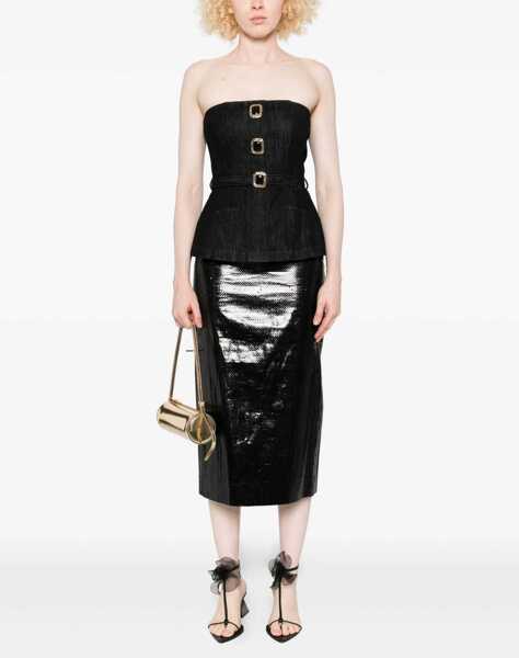 Bluze Self-Portrait Lace Top BLACK Femei (BM 19603442) 2