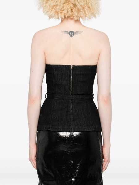 Bluze Self-Portrait Lace Top BLACK Femei (BM 19603442) 4