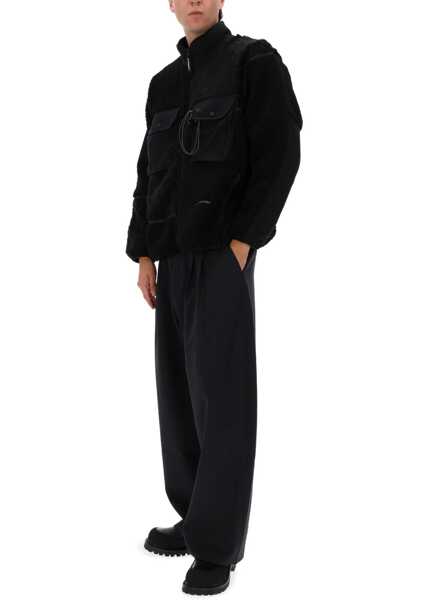 Jachete AND WANDER Mix Boa Jacket BLACK Barbati (BM 19605191) 2