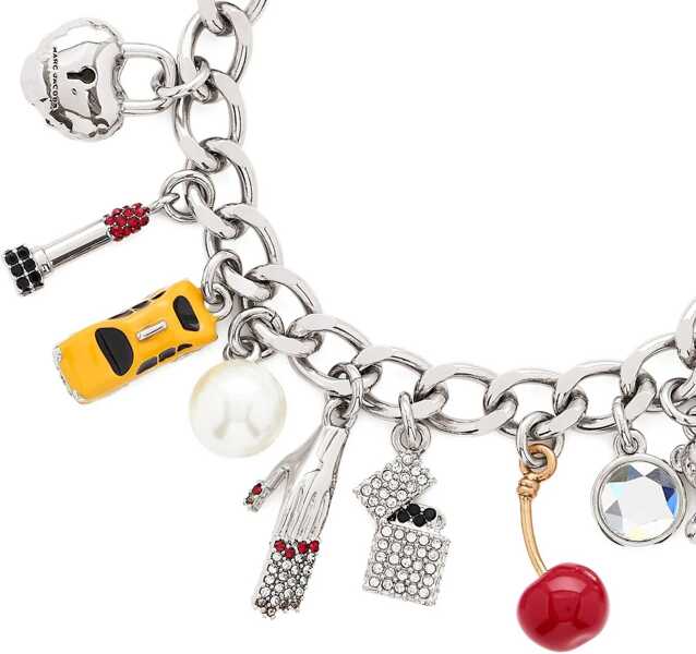 Bratari Marc Jacobs Trinket Charm Bracelet SILVER Femei (BM 19605197) 3
