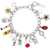 Marc Jacobs "Trinket Charm" Bracelet SILVER