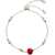 Marc Jacobs "Cherry Crystal" Bracelet SILVER