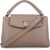 Bally Small "Lock Me" Bag BEIGE