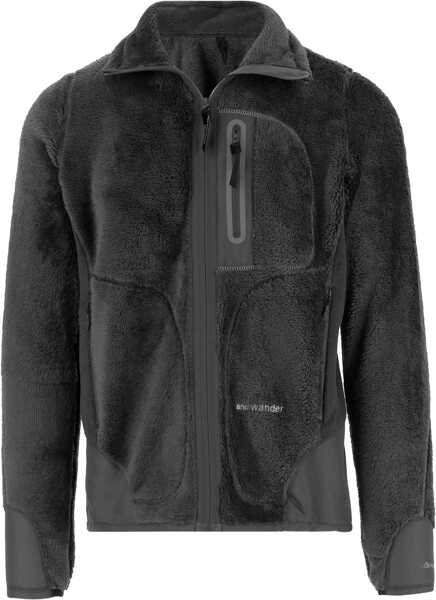 Jachete AND WANDER Jacket With Logo BLACK Barbati (BM 19605227) 1