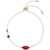 Marc Jacobs "Lips Slider" Bracelet SILVER