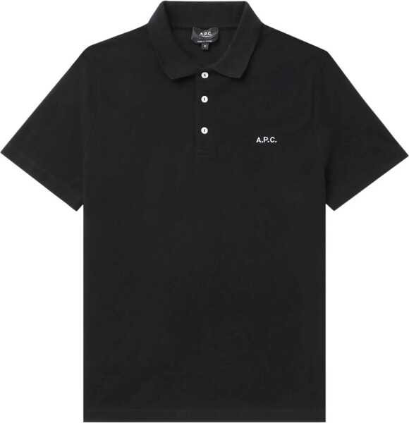 Tricouri Polo A.P.C. Standard Pole BLACK Barbati (BM 19605266) 1