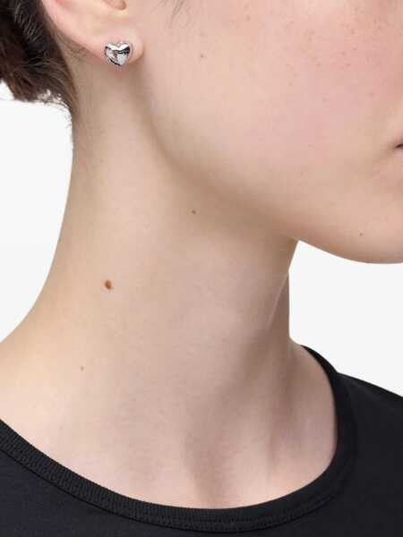 Cercei Marc Jacobs Heart Ballon Earrings SILVER Femei (BM 19605269) 2