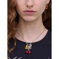 Coliere Dama - Coliere Marc Jacobs Trinket Charm Cluster Necklace SILVER Femei (BM 19605272) - B-mall.ro