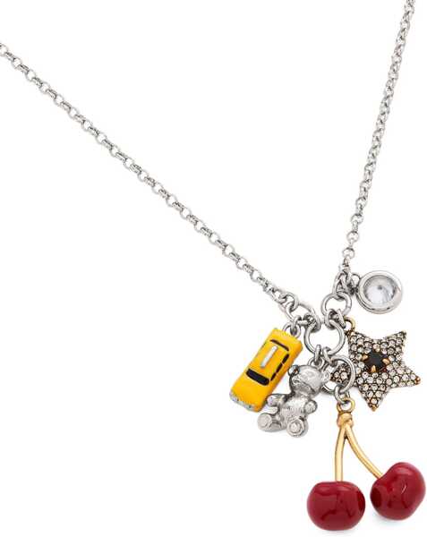 Coliere Marc Jacobs Trinket Charm Cluster Necklace SILVER Femei (BM 19605272) 3
