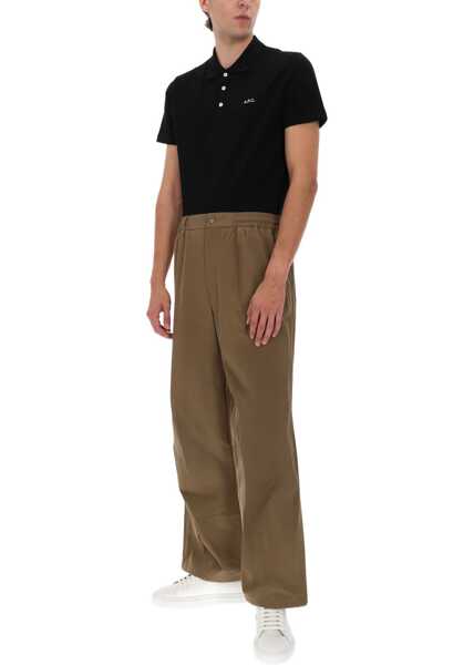 Pantaloni casual A.P.C. Benjamin Pants BROWN Barbati (BM 19605275) 2