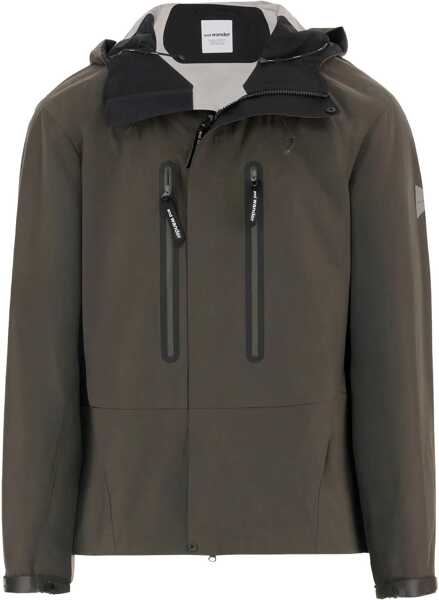 Sacouri office AND WANDER Rain Jacket GREEN Barbati (BM 19605284) 1