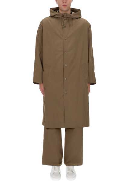 Paltoane A.P.C. Hooded Trench Coat BROWN Barbati (BM 19605299) 2