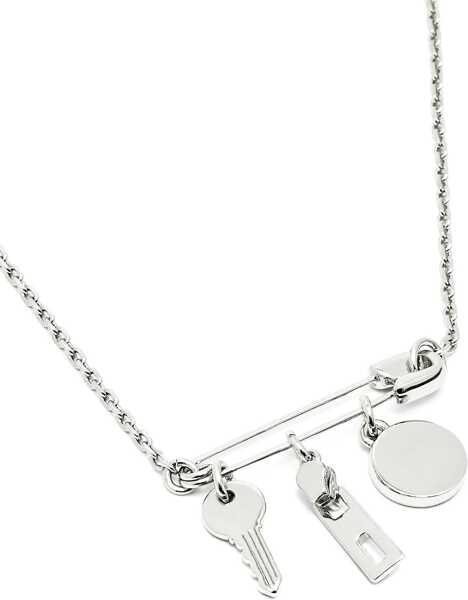 Coliere Marc Jacobs Button Charm Necklace SILVER Femei (BM 19605314) 2